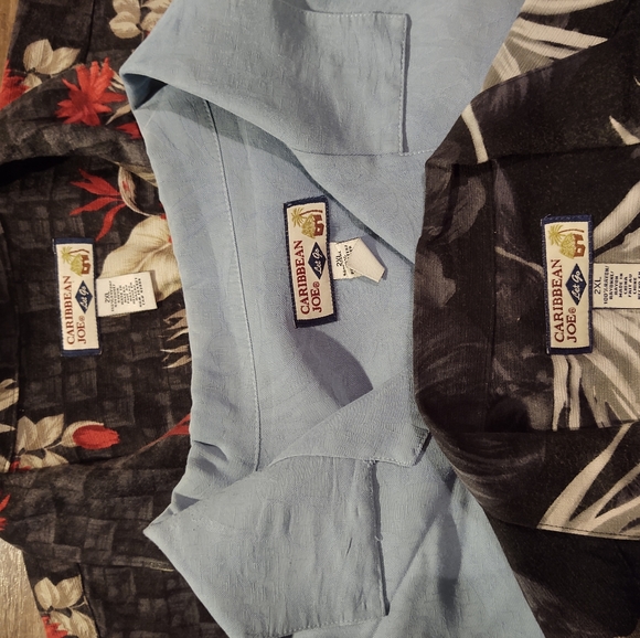 2xl Caribbean Joe men's lot of 3 - Picture 1 of 5